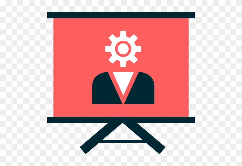 Screen, Powerpoint, Presentation, Interface, Projector, - Website Presentation Icon Png #128345