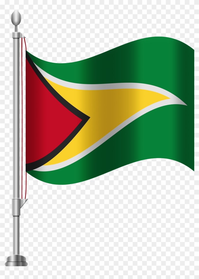 Guyana Flag Png Clip Art - Guyana Flag Png Clip Art #128982