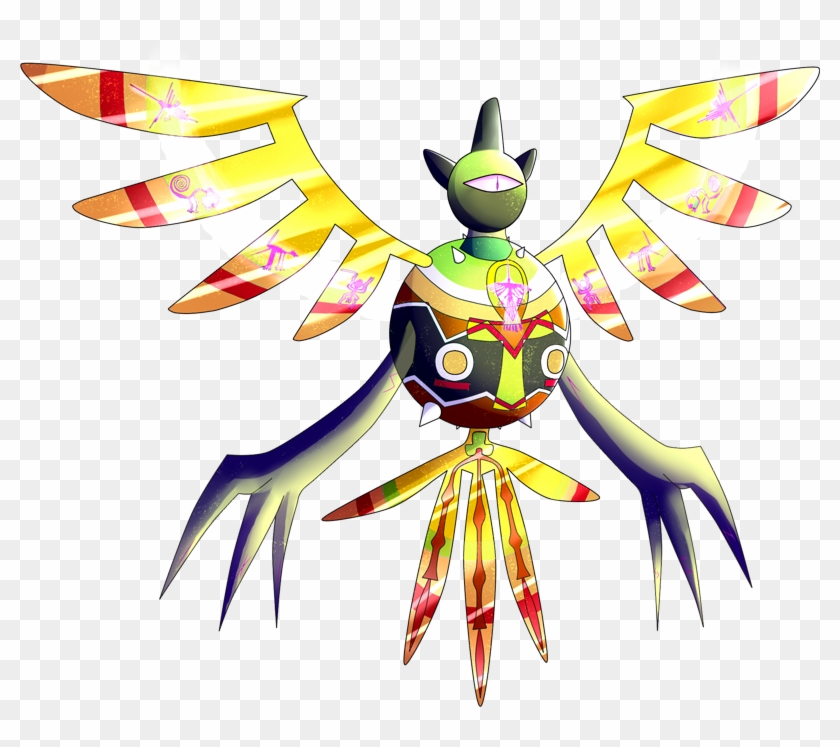 Important Notice Pokemon Shiny Mega Sigilyph Is A Fictional - Mega Sigilyph #679948