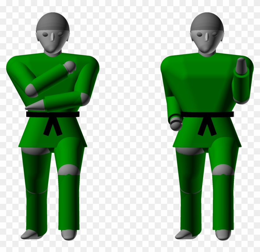 For A Single Knifehand Outward Block, The Blocking - Forearm #680365