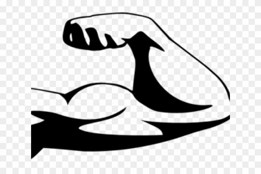 Muscle Man Clipart - Fitness Journal 2017 Food Diary Workout Journal Logbook #680964