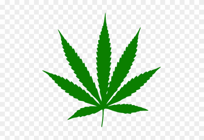 Pot Leaf Clip Art - Cannabis Leaf #681701