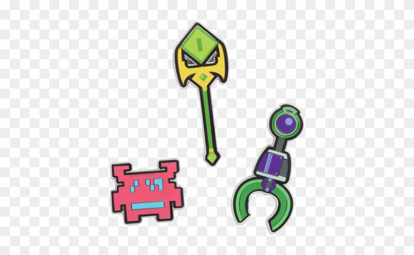 Arcade Villain Weapon Pin Pack - Villain #681878