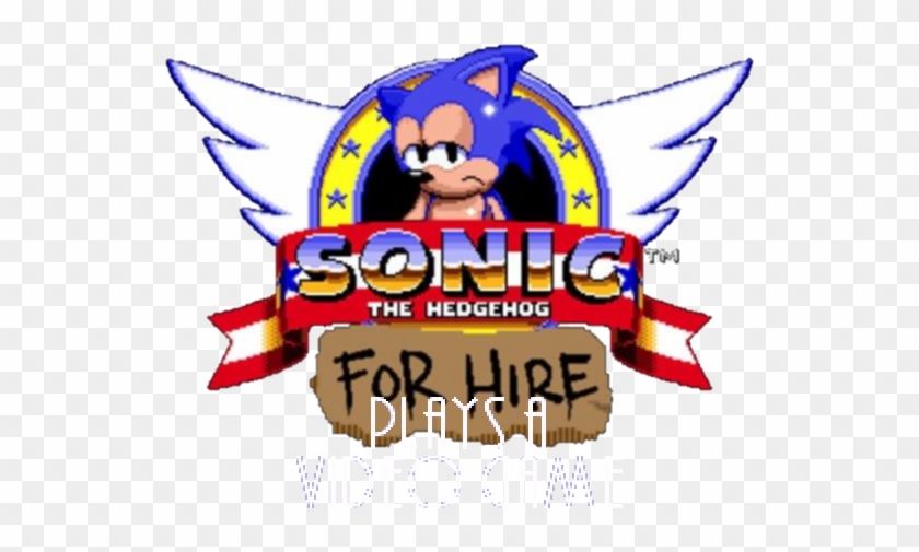 Sonic For Hire Plays A Video Game - Sonic The Hedgehog 2 Sega Genesis Game #682279