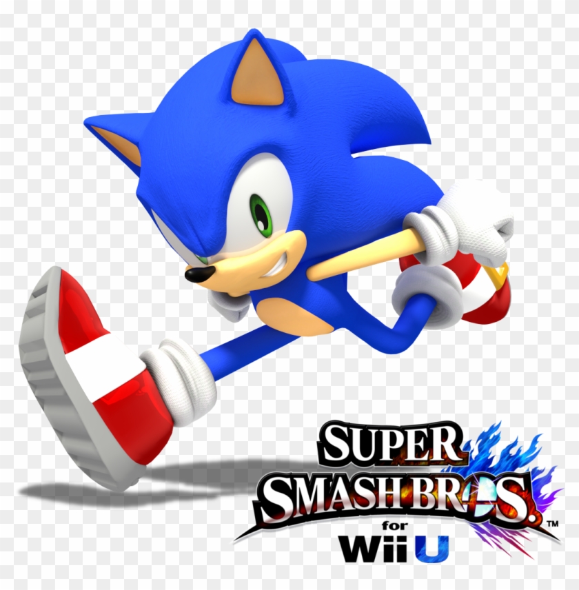 Sonic The Hedgehog (v2) By Jogita6 - Nintendo Wii U Super Smash Bros #682342