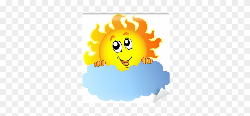 Cartoon Sun And Clouds #682512