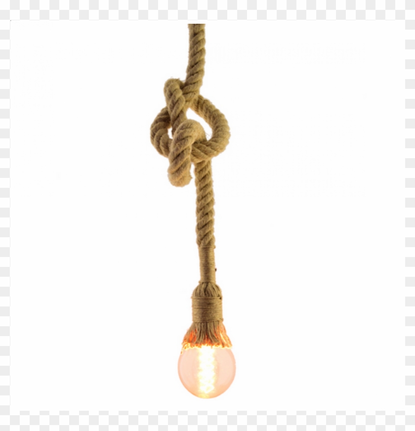 Pin By Vasiliki On Industrial/vintage Lighting - Homesake Edison Lamp Rustic Rope Hanging Pendant E27 #682950