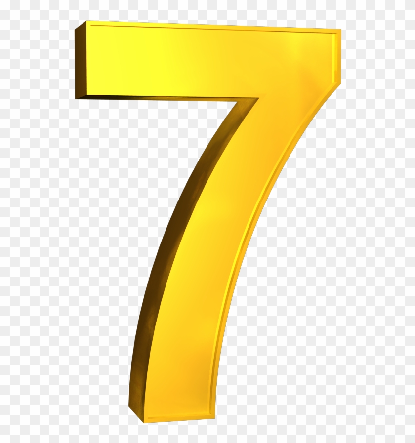 Number 7 Png - Number 7 3d Png #683797