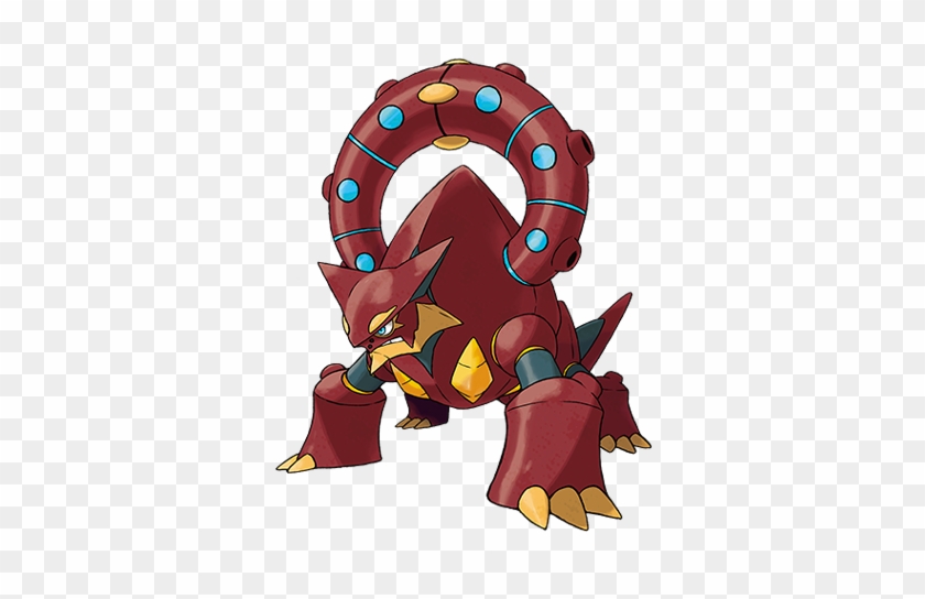 Mythical Pokemonart Pokemoncalmcolouring In - Volcanion Qr Code In Pokemon Ultra Sun #683854