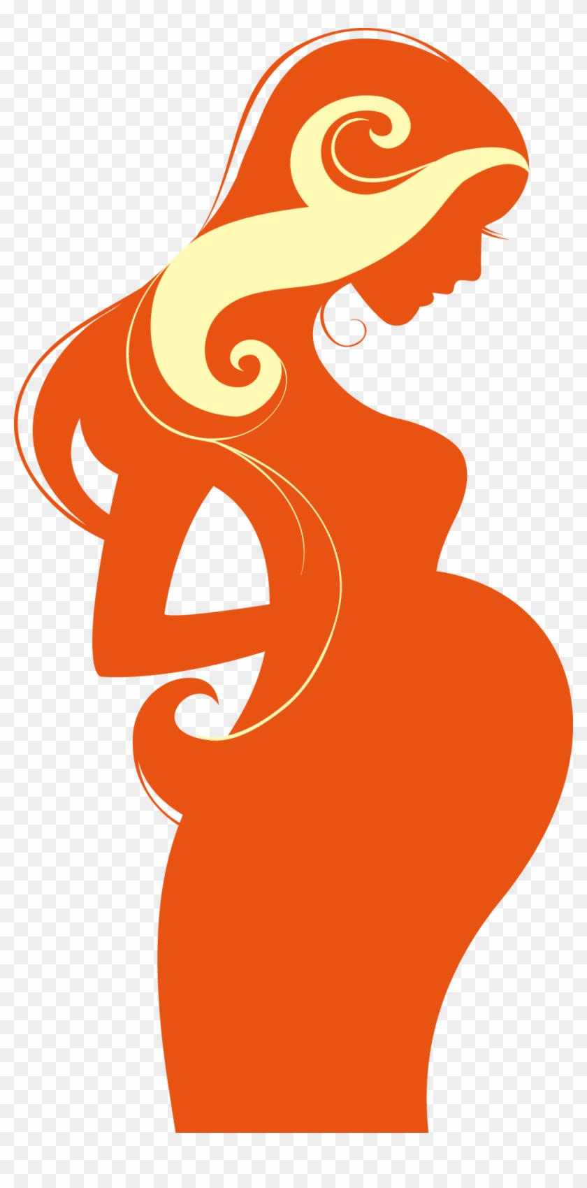 Pregnancy Woman Clip Art - Clip Art Pregnancy #684242