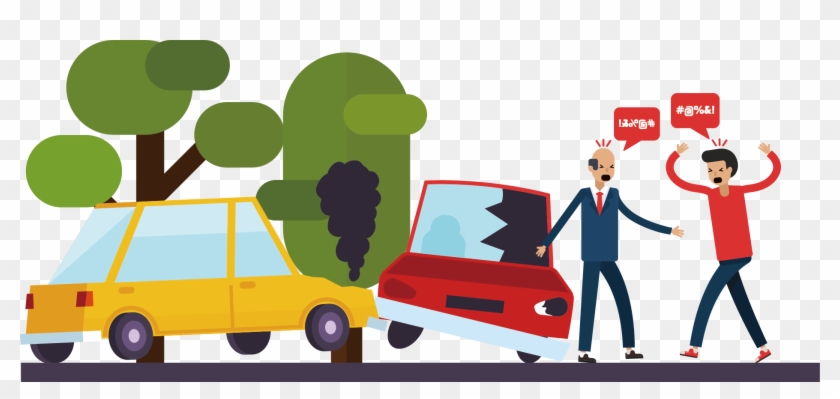 Traffic Collision Car Drawing Euclidean Vector - Traffic Collision #684378