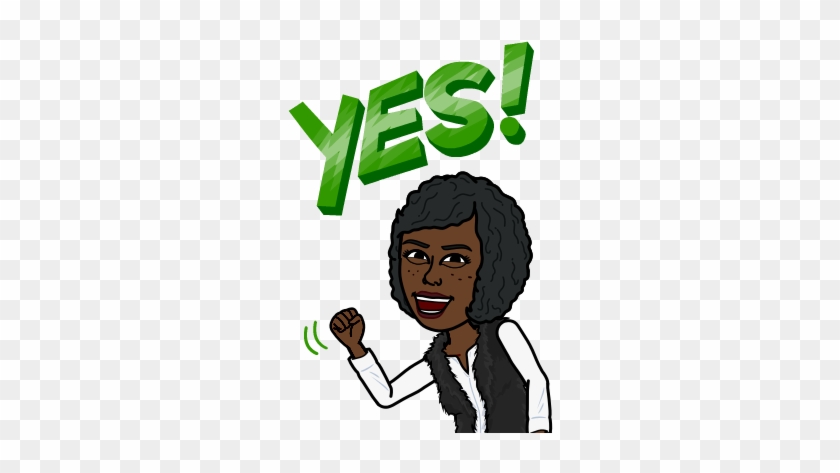 Each Student Can Create Their Own Bitmoji And Print - African American Dancing Emoji #684870