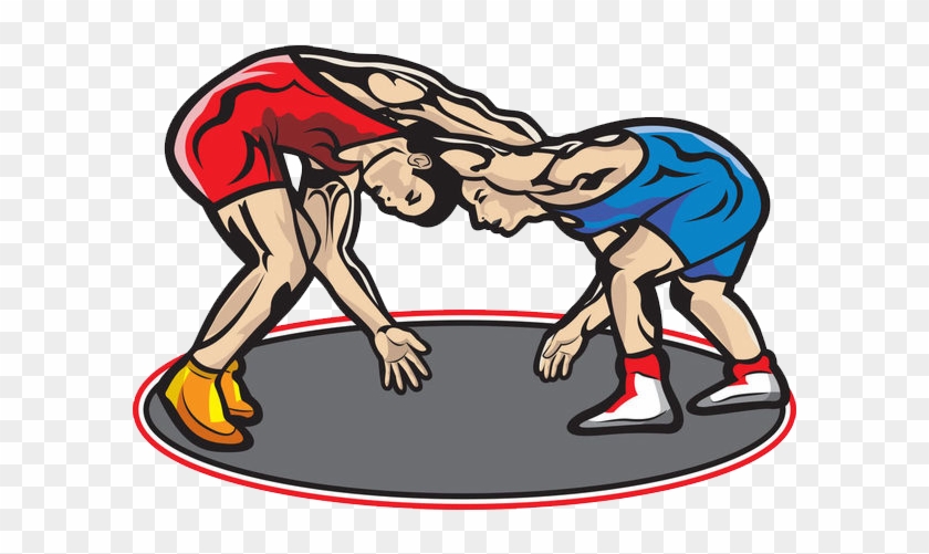 Professional Wrestling Cartoon Clip Art - Professional Wrestling Cartoon Clip Art #685406