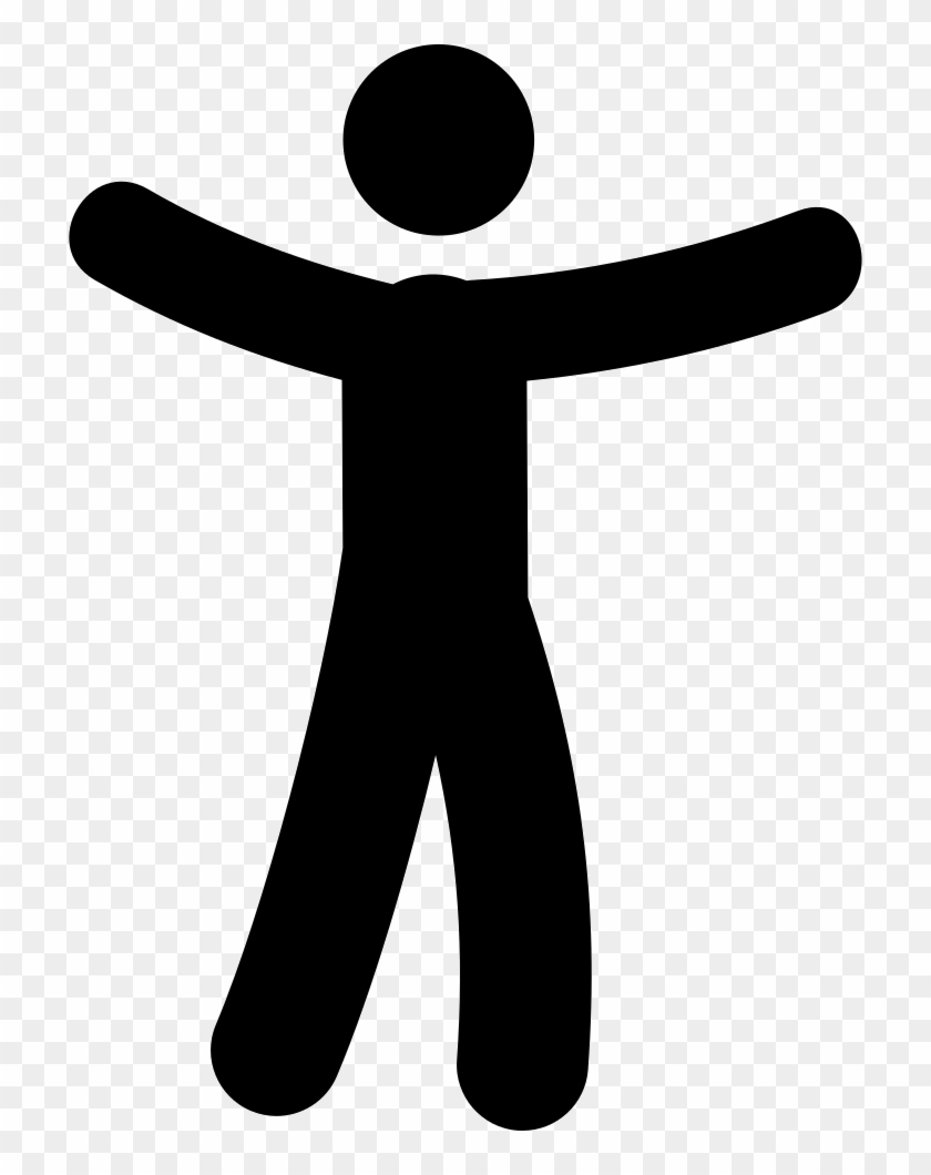 Man With Open Arms Comments - Person With Open Arms Icon #685424