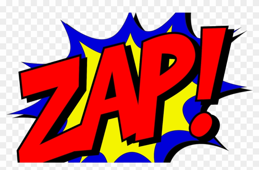 Kapow! Zap! Pow! Comic Book Themed Shower Curtain For #686202