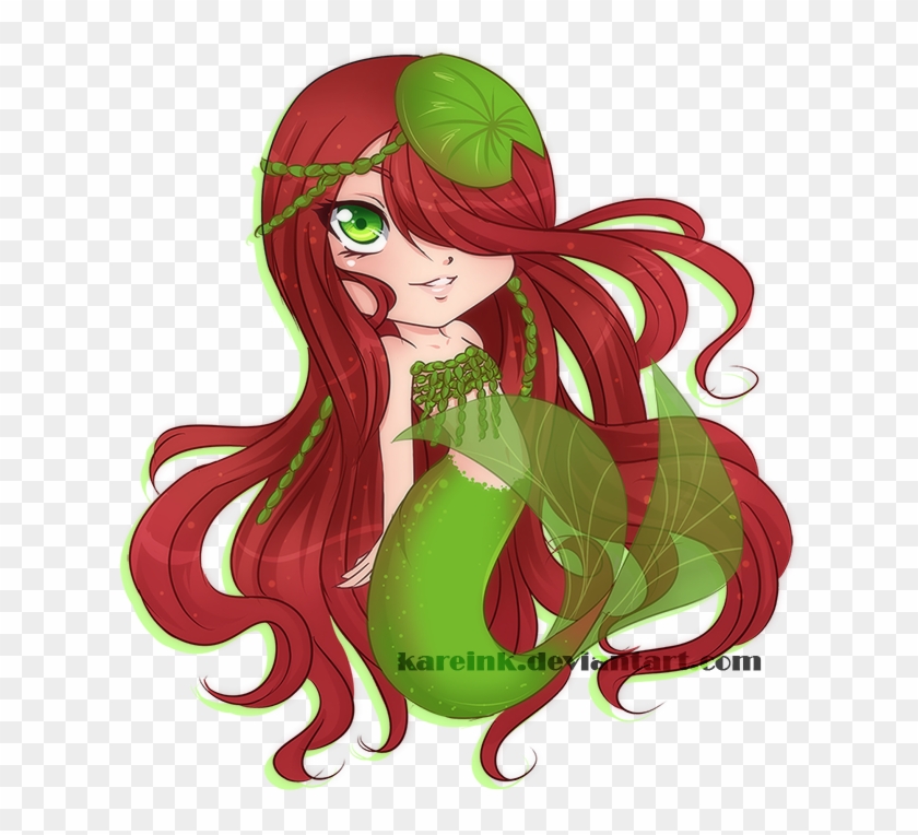 Lily Pad Mermaid By Kareink - Cartoon #686307