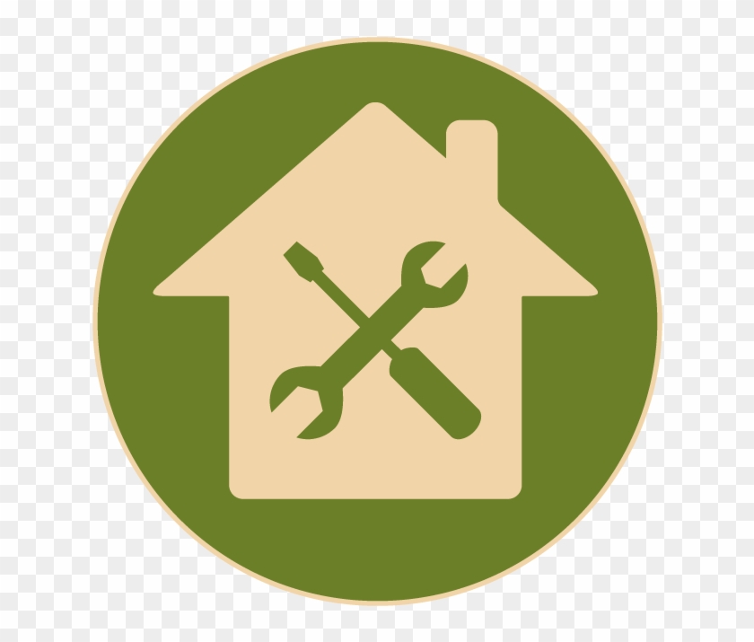 Home Repair Icon - Wrench And Screwdriver Clipart #686941