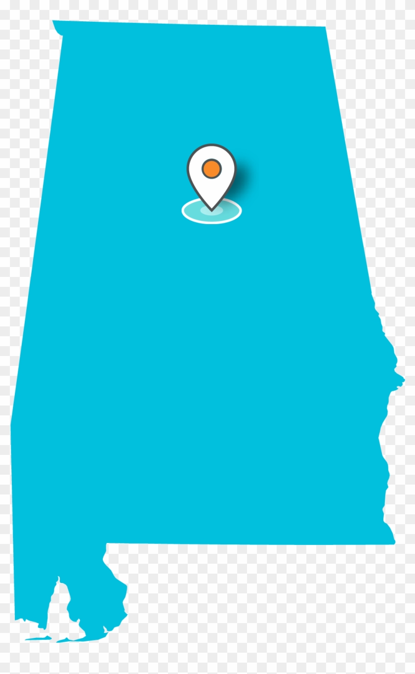 Map Of Teklinks' Birmingham, Alabama Office - Physical Map Of Alabama #687178