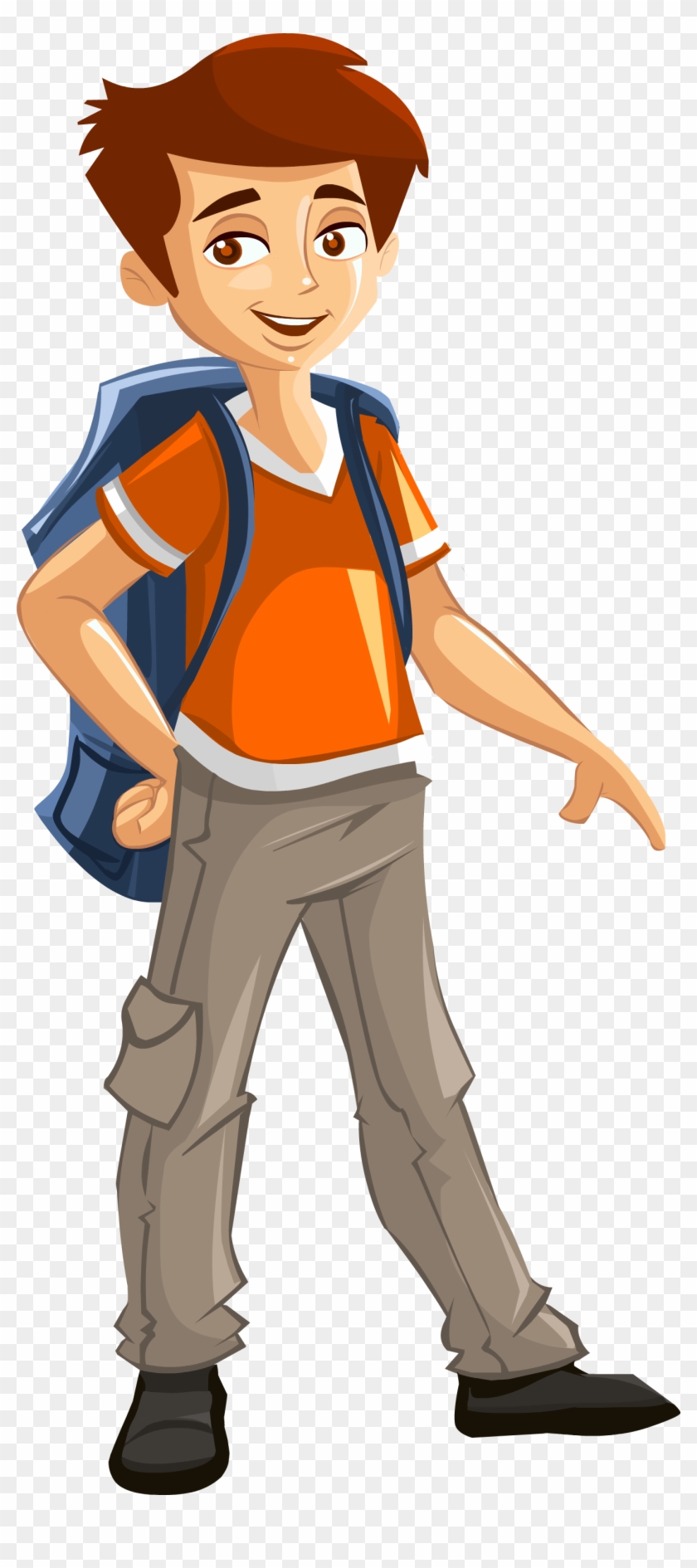 Graphic Design Character Cartoon - Boy Characters Png #687998