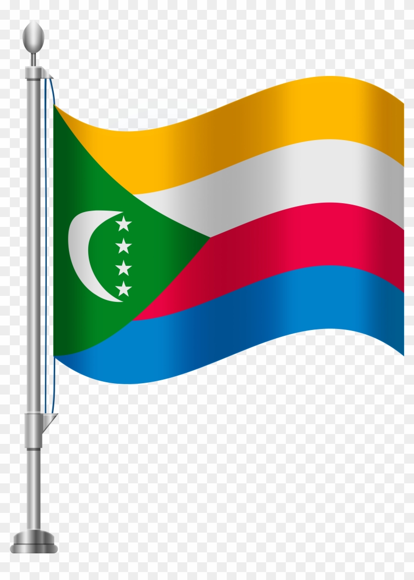 Comoros Flag Png Clip Art - Comoros Flag Png Clip Art #688868