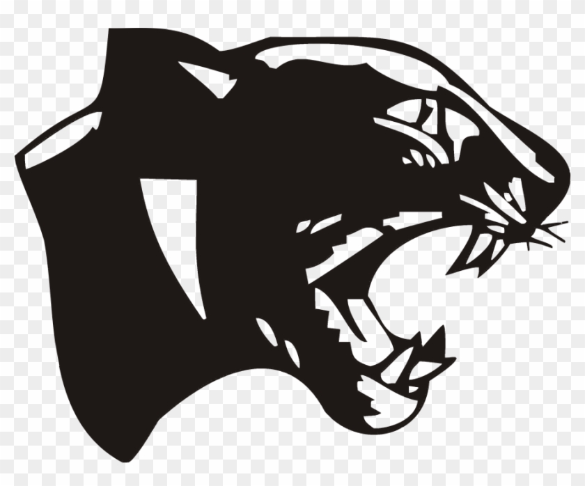 Black Panther Clipart Yearbook Club - Derby High School Panther #690564
