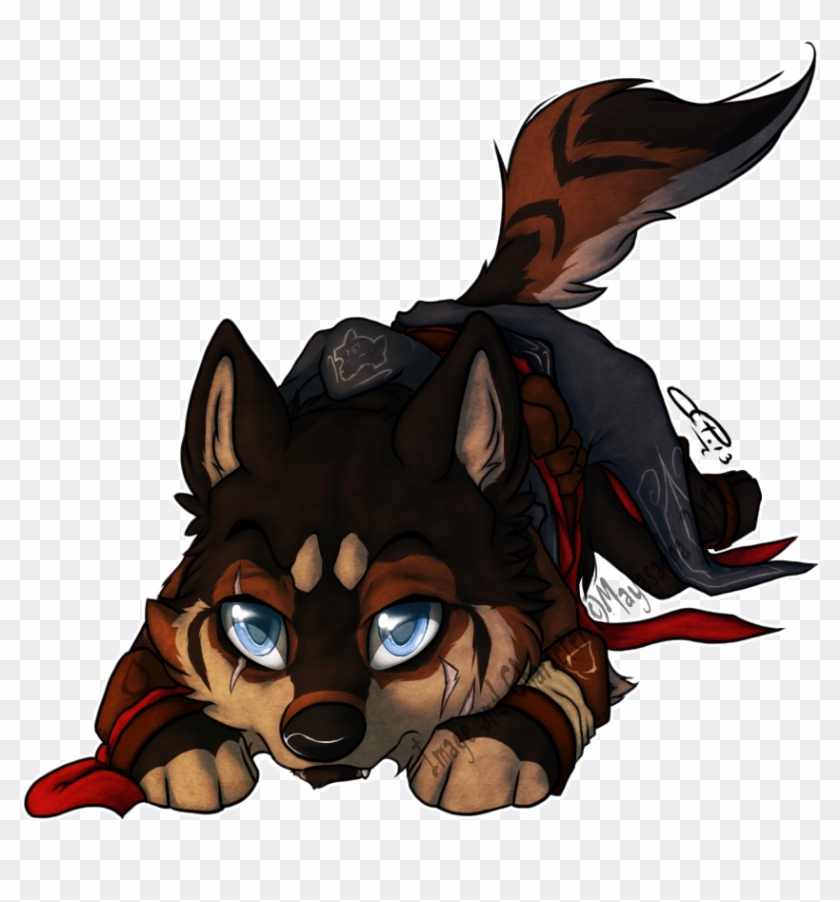 The Chibi Bored Wolf - Cartoon #690767