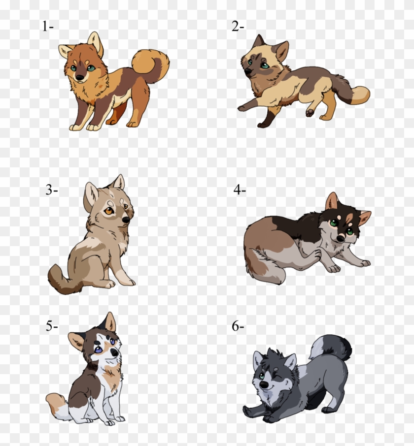 Chibi Adoptables Closed By Lewkat Chibi Adoptables - Wolf Pup Chibi #690806