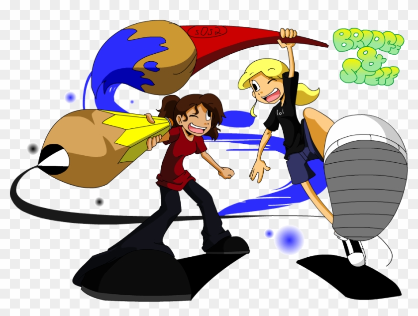 Art Trade- Bridge And Steff By S0s2 - Cartoon #690868