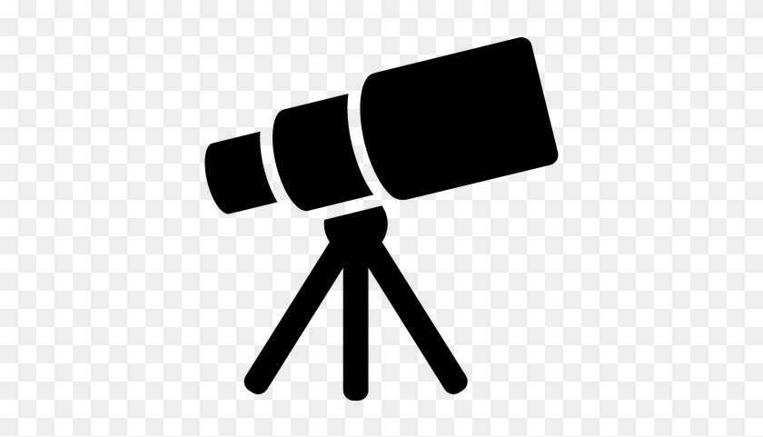 Telescope Vector - Telescope Silhouette #691045
