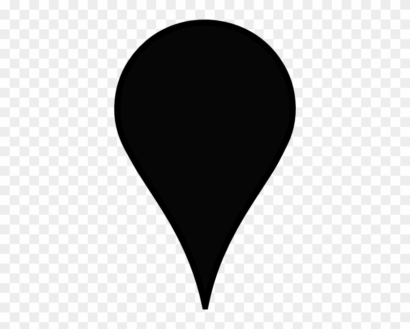 How To Set Use Hakema Pin Svg Vector - Corazon De Color Negro #691232