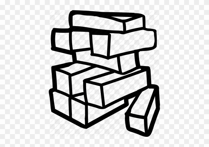 Pin Jenga Clipart - Jenga Clipart Black And White #691377