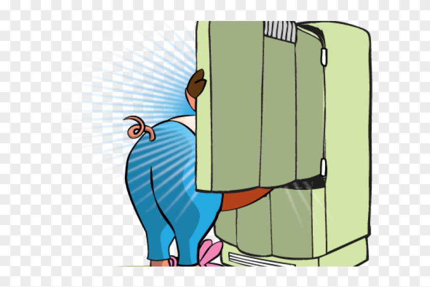 Refrigerator Clipart Wastage Electricity - Clip Art #692335