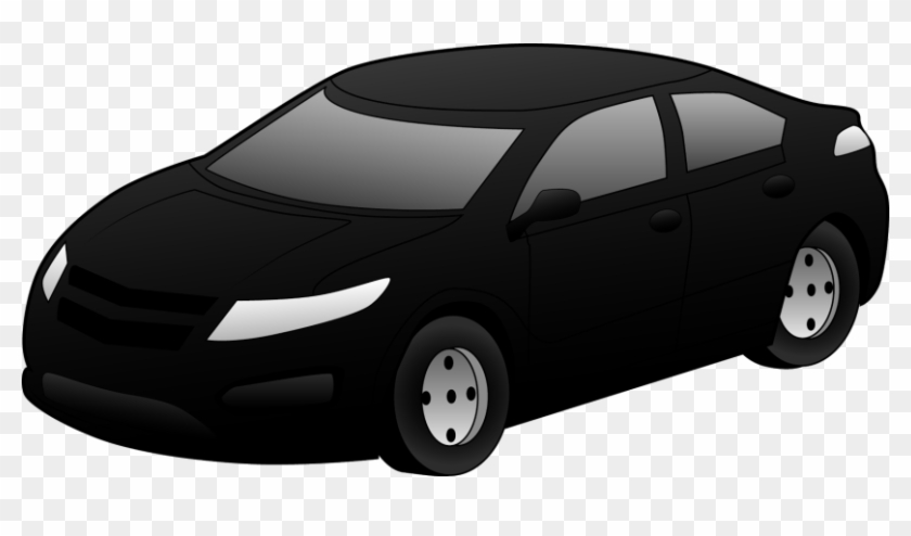 Car Clipart Black And White - Black Car Clipart #692598