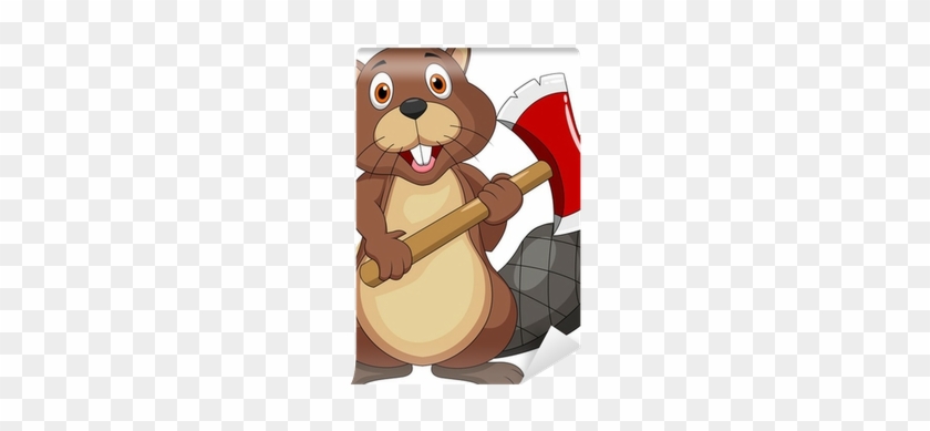 Cartoon Beaver #692703