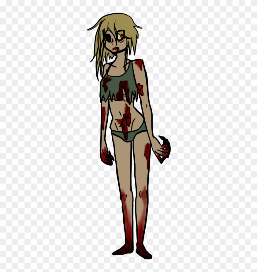Ay Zombie Gurl By Siggykuu - Cartoon #692843