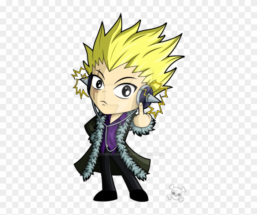 Chibi Laxus By Zombiegirl01 - Laxus Fairy Tail Chibi #692855