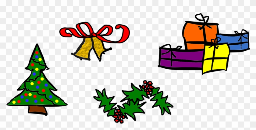 Christmas Party Clip Art 19, - กล่อง ของขวัญ ค ริ สมาส Png #693482