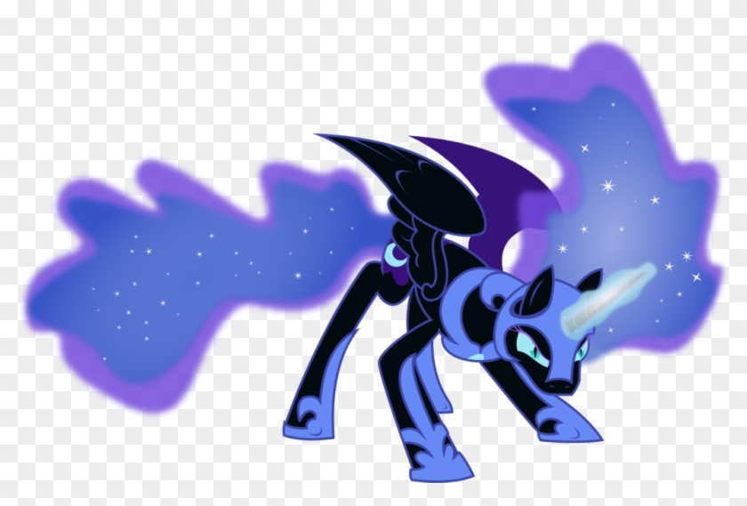 Nightmare Moon's Vengance By Theshadowstone - Nightmare Moon Using Magic #694000