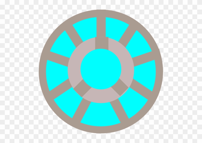 Arc Reactor Stencil 157497 - Arc Reactor Png Design #694383