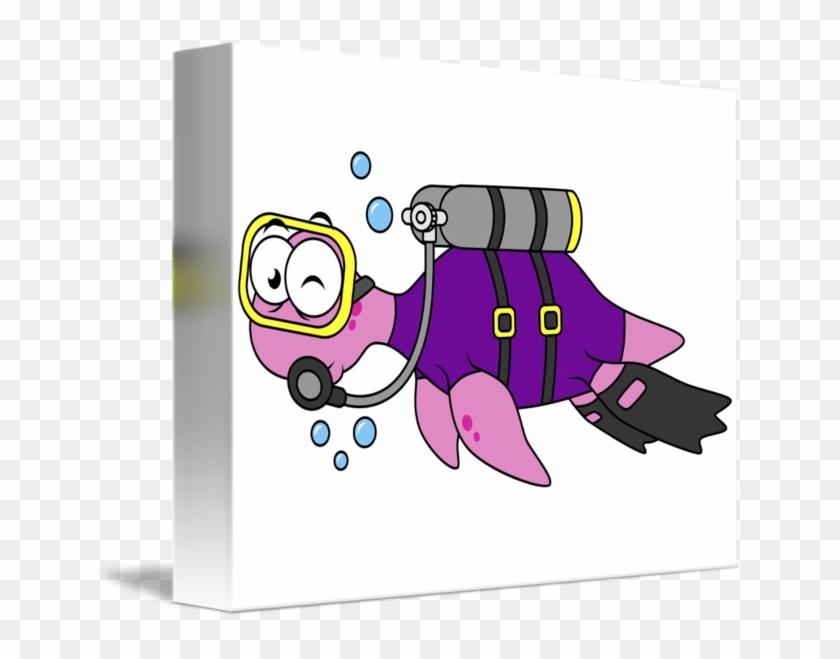 Posterazzi Illustration Of A Loch Ness Monster Scuba #694638