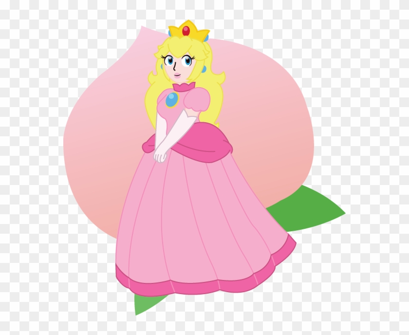 Secret Santa Princess Peach By Badangel2012 - Illustration #695792