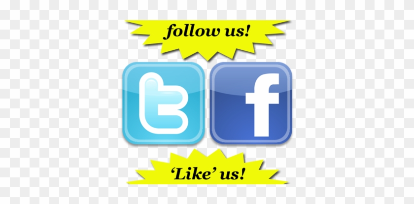 Make Sure To Follow Us On Twitter And Like Us On Facebook - Facebook Icon #695875