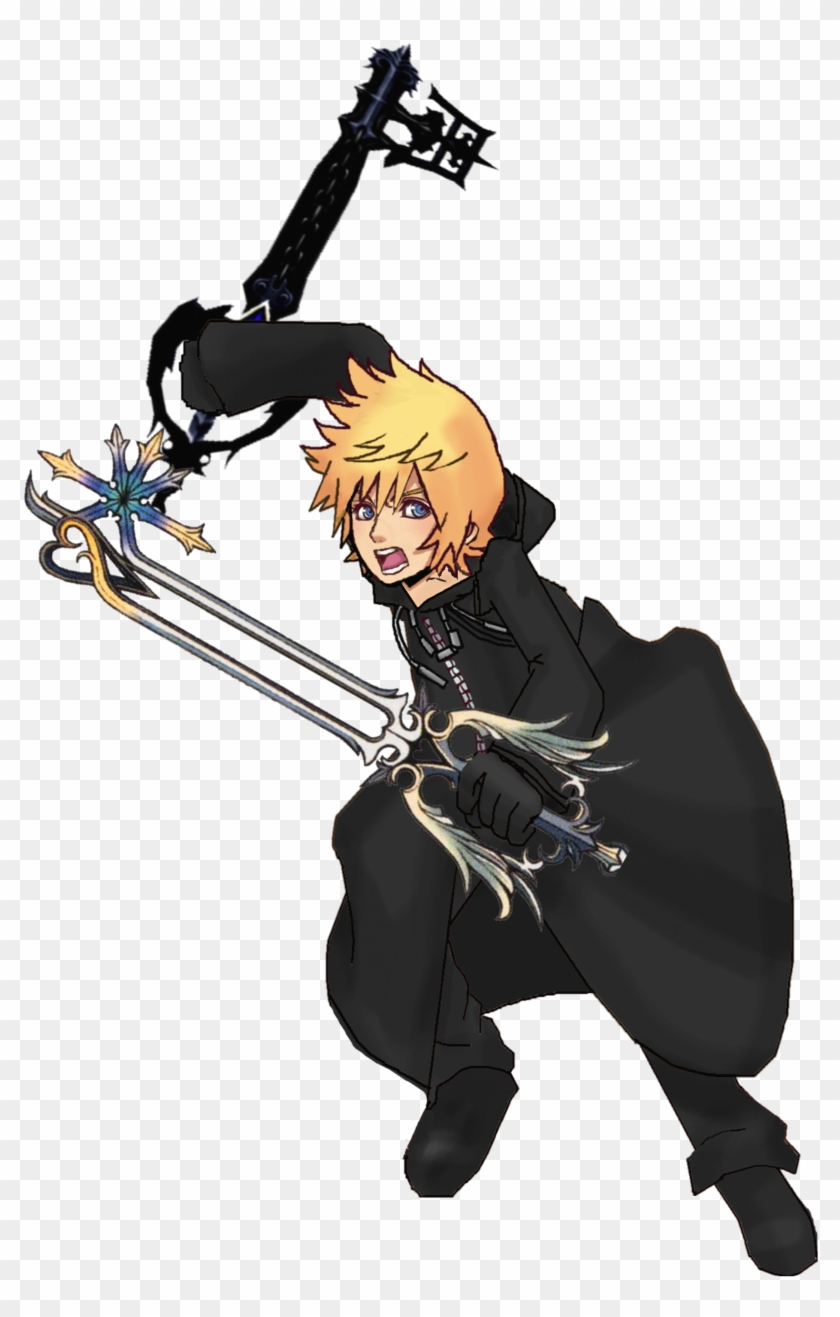 Legend Of Mana Kingdom Hearts Roxas Sora Video Game - Legend Of Mana Kingdom Hearts Roxas Sora Video Game #696493
