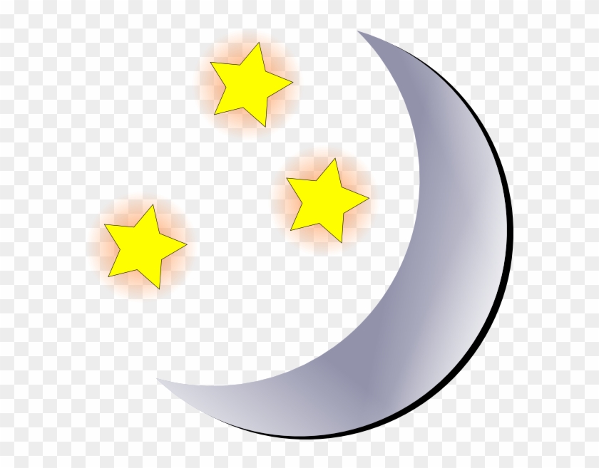 Moon And Stars Clip Art At Clker Com Vector Clip Art - Circle #696702