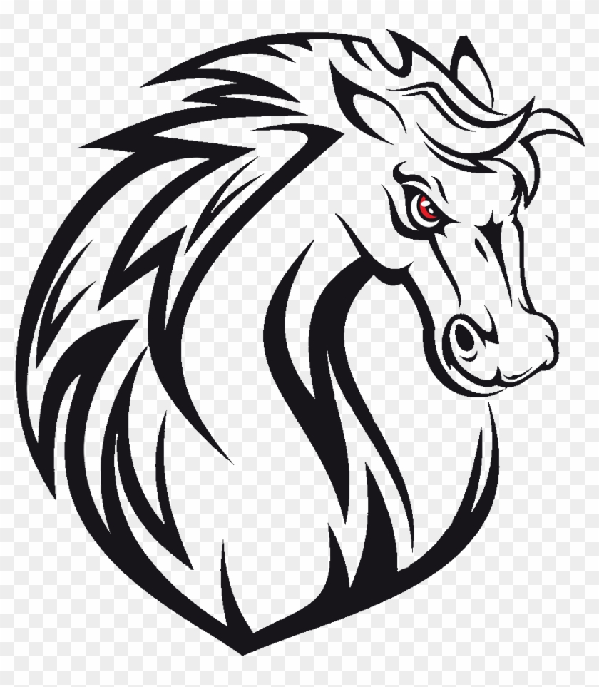 At Kafası Blog - Stickalz Llc Angry Mustang Horse Vinyl Wall Art Decal #697215