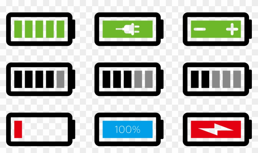Battery Charger Rechargeable Battery Icon - Bateria Celular Vector #697736