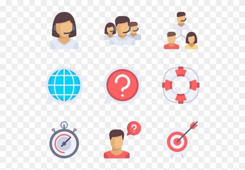 Telemarketer, Commerce And Shopping, Call, People, - Customer Service Vector Icon #698035