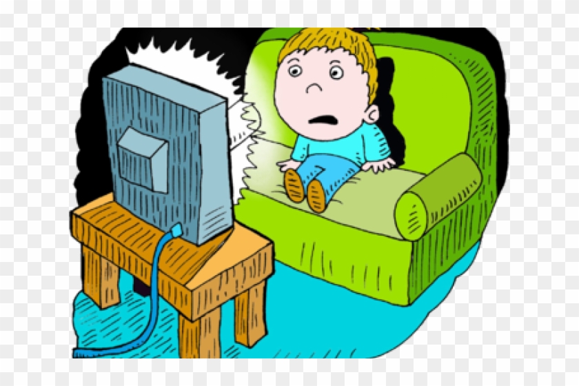 Movie Clipart Watch Movie - Rutina Diaria Veo Tv #698134