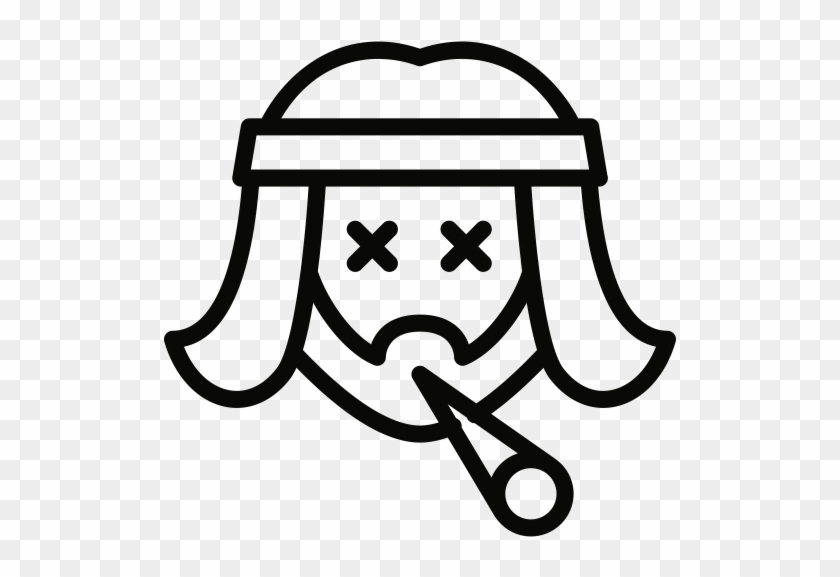 Hippie, Marijuana, Weed Icon, Herb Icon, Weed Character - Hippie Icon #698824