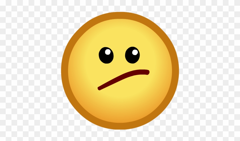 Cpnext Emoticon - Meh Face - Indifferent Face #698845